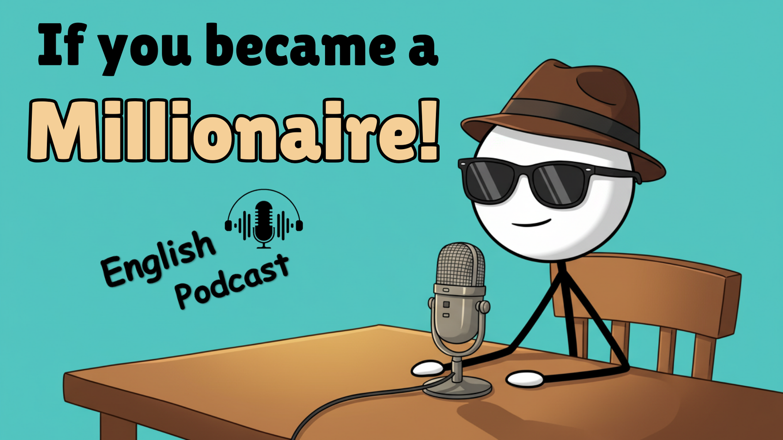 English Podcast for Easy Conversation in Daily Life || If I Woke Up as a Millionaire || Learn Englis
