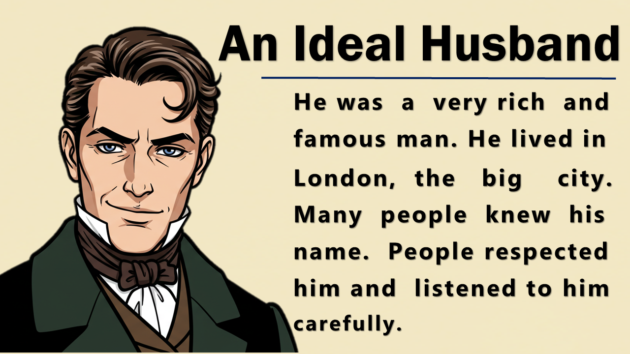 An Ideal Husband by Oscar Wilde || Secrets, Politics, and True Forgiveness || listening Practice