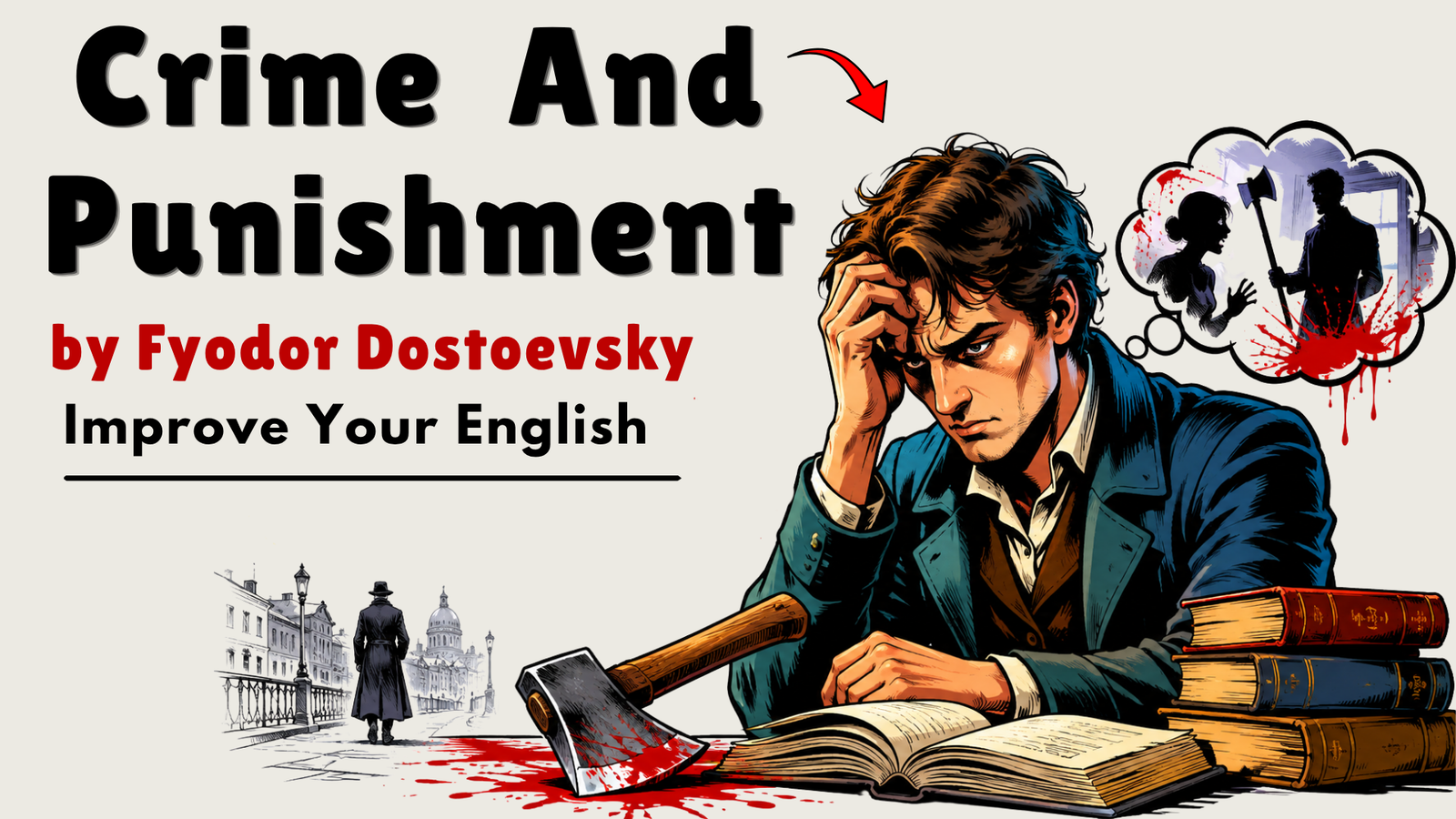 Crime and Punishment by Fyodor Dostoevsky: Guilt, Conscience, and the Soul of Raskolnikov || Story f