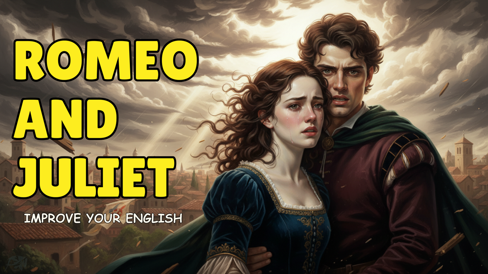 Romeo and Juliet by William Shakespeare: Ancient Feuds, Secret Vows, and Tragic Fate || Easy English